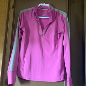 Nike quarter zip Running shirt